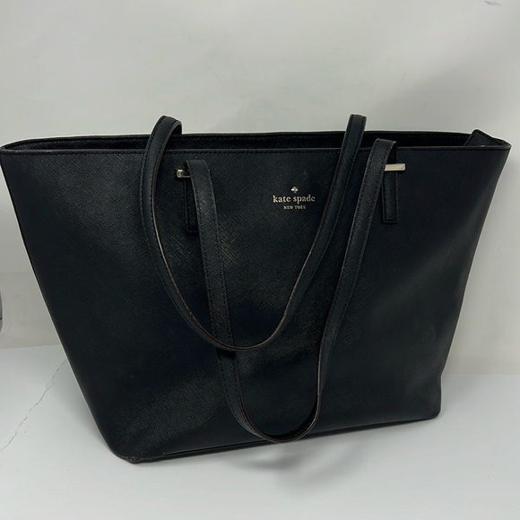 Kate Spade Black Leather Harmony Tote - Picture 3 of 12